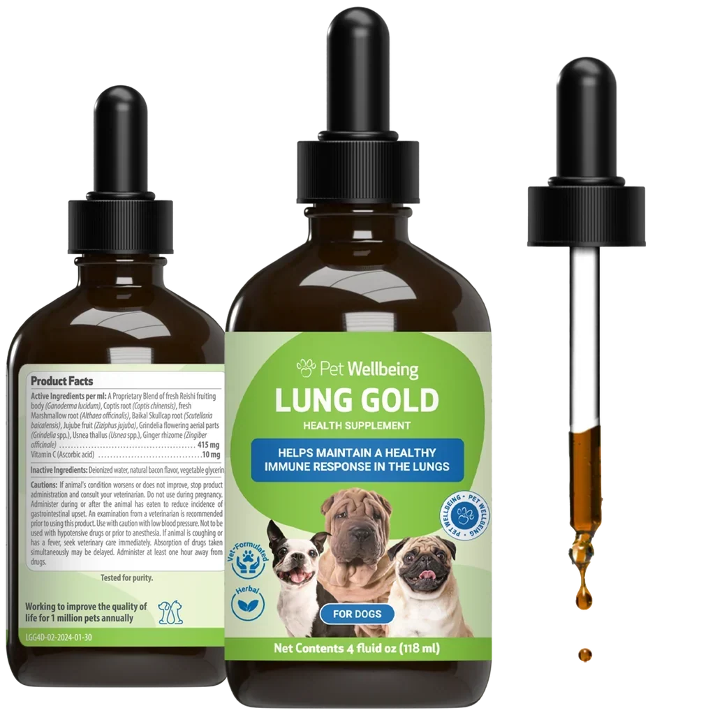 Lung Gold - Lower Respiratory Tract Support for Dogs