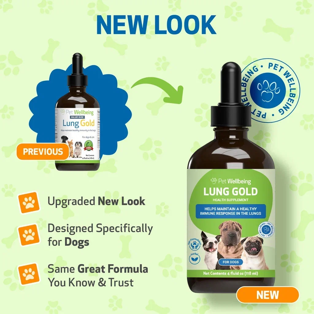 Lung Gold - Lower Respiratory Tract Support for Dogs
