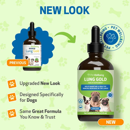 Lung Gold - Lower Respiratory Tract Support for Dogs