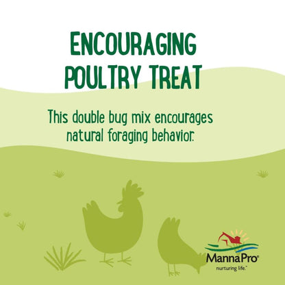 Manna Pro Farmhouse Favorites Double Bug Mix Poultry Treat (2 lb)
