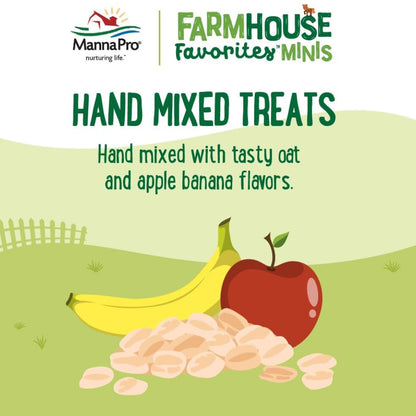 Manna Pro Farmhouse Favorites Treats For Mini Horse & Mini Donkey (3 lb)