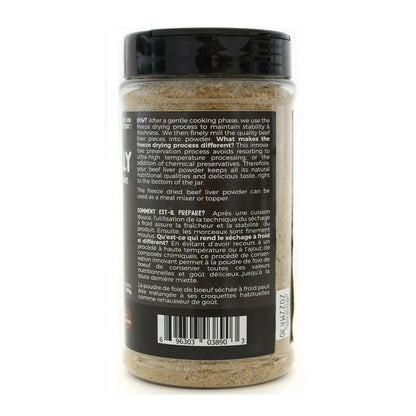 Max and Molly Freeze Dried Liver Powder for Dogs (3.5 oz)