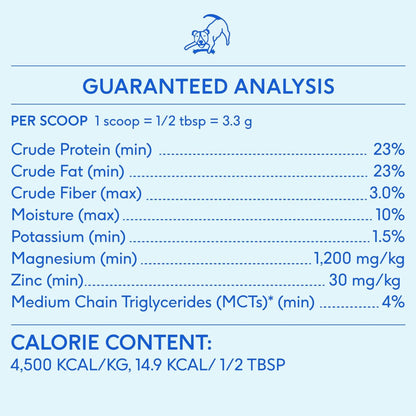 Native Pet Goat Milk Powder Recovery & Energy Support For Active Dogs