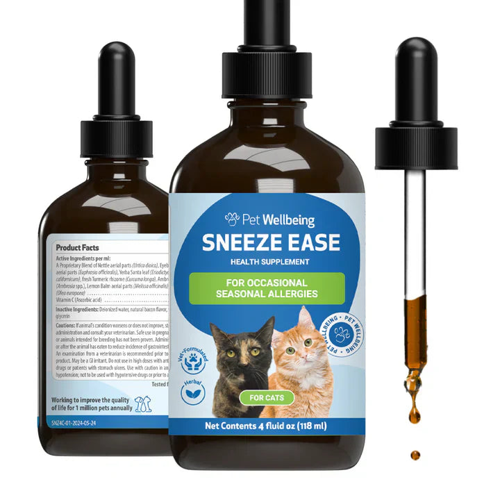 Nettle-Eyebright Gold - Seasonal Allergy Defense for Cats