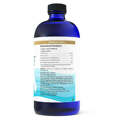 Nordic Naturals Omega-3 Pet Oil Supplements For Large to Very Large Breed Dogs, 16-oz