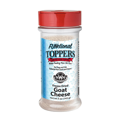 Northwest Naturals Freeze-Dried Goat Cheese Functional Topper for Dogs & Cats (4.5 oz)