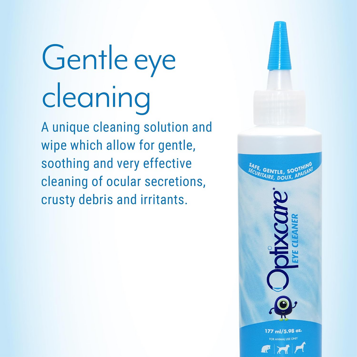 Optixcare Eye Cleaner for Dogs, Cats & Horses (100 ml)