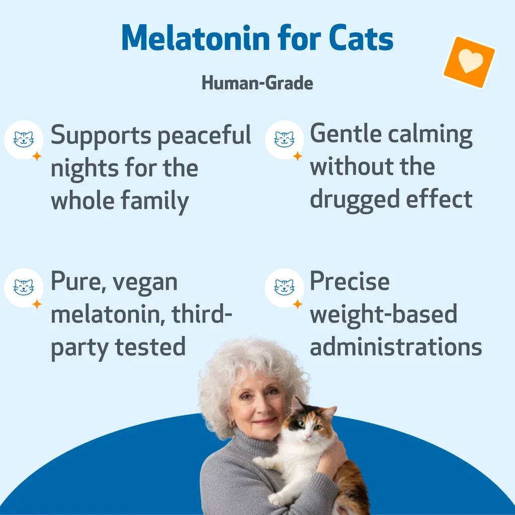 Pet Melatonin for Cats (2 oz)