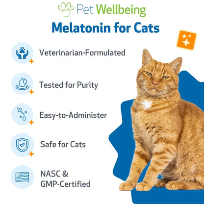 Pet Melatonin for Cats (2 oz)