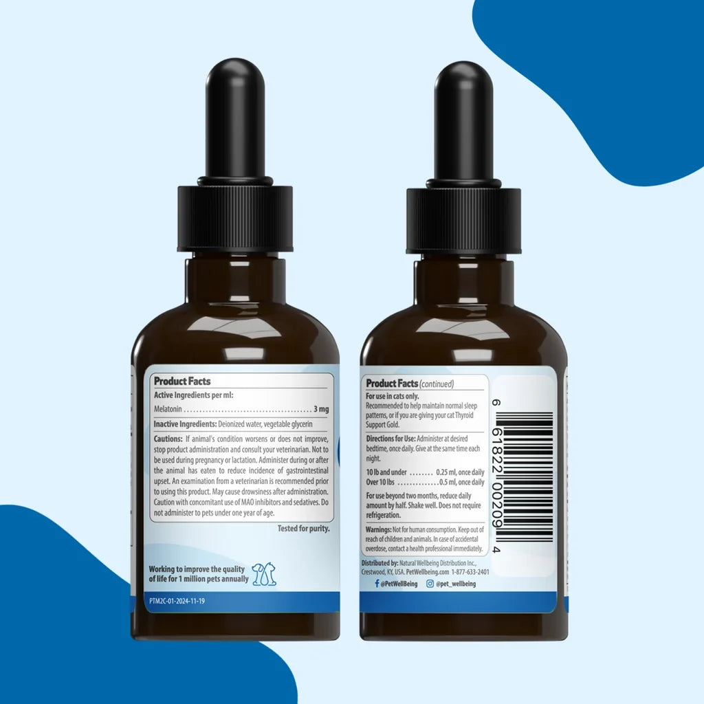 Pet Melatonin for Cats (2 oz)