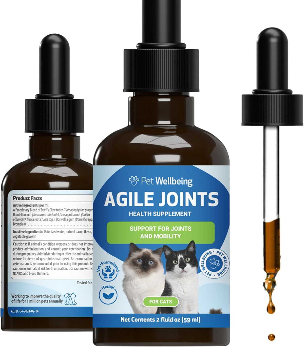 Pet Wellbeing- Agile Joints for Cat Joint Mobility