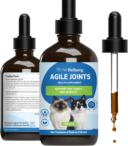 Pet Wellbeing- Agile Joints for Cat Joint Mobility