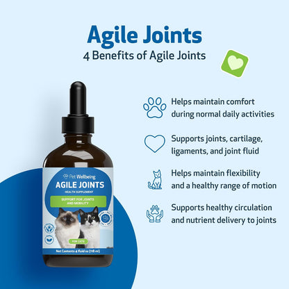 Pet Wellbeing- Agile Joints for Cat Joint Mobility