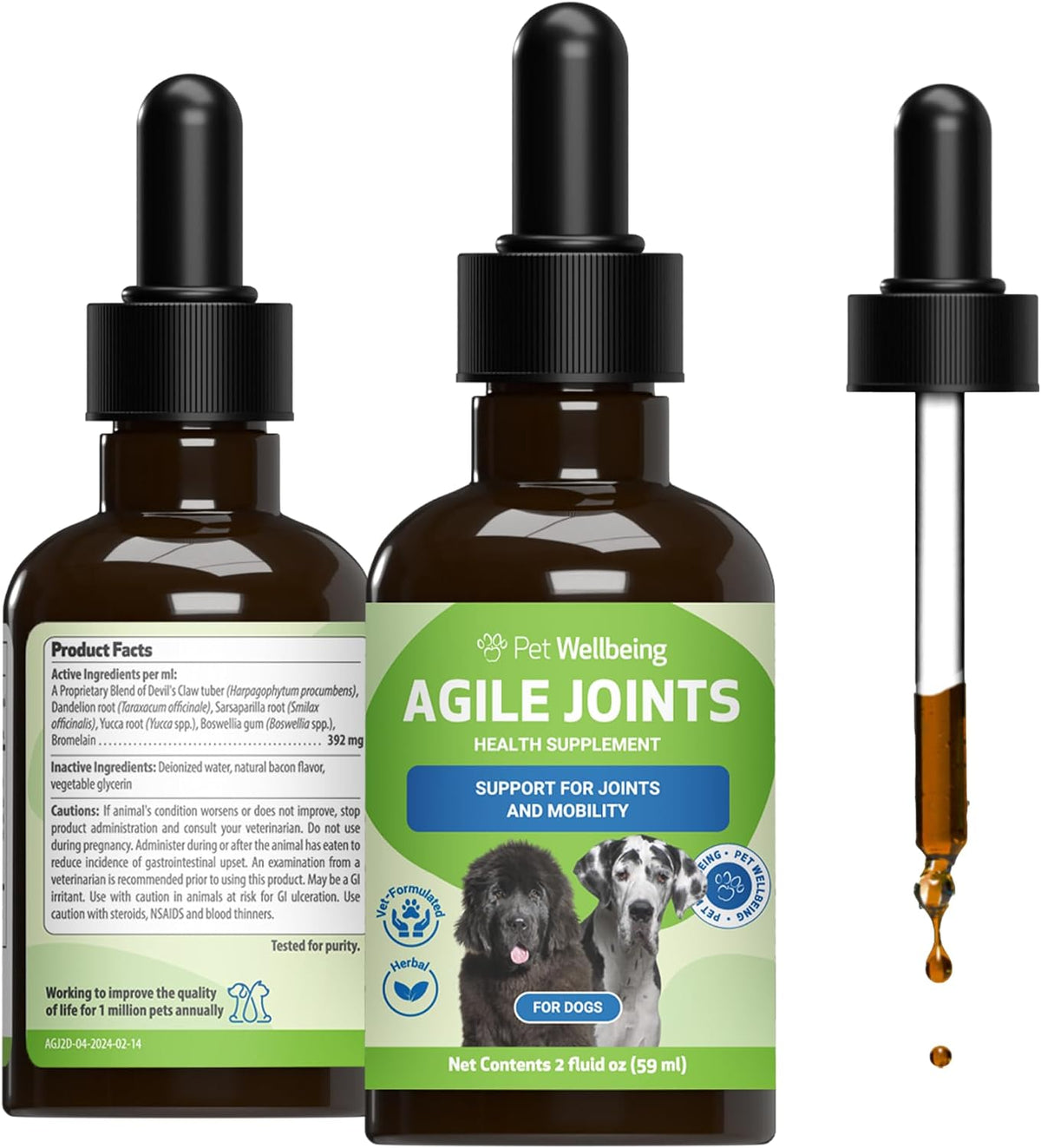 Pet Wellbeing- Agile Joints for Dog Joint Mobility