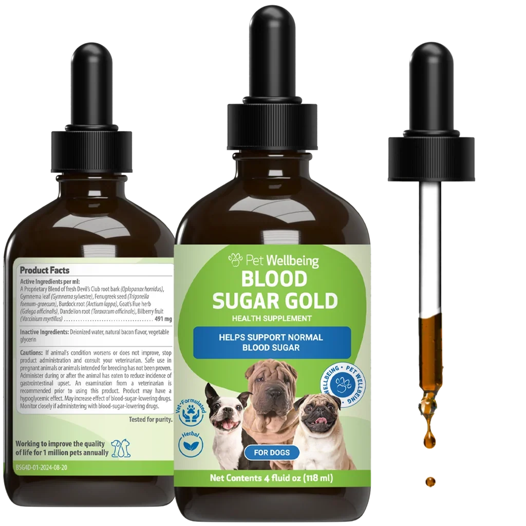 Pet Wellbeing- Blood Sugar Gold for Dog Blood Sugar