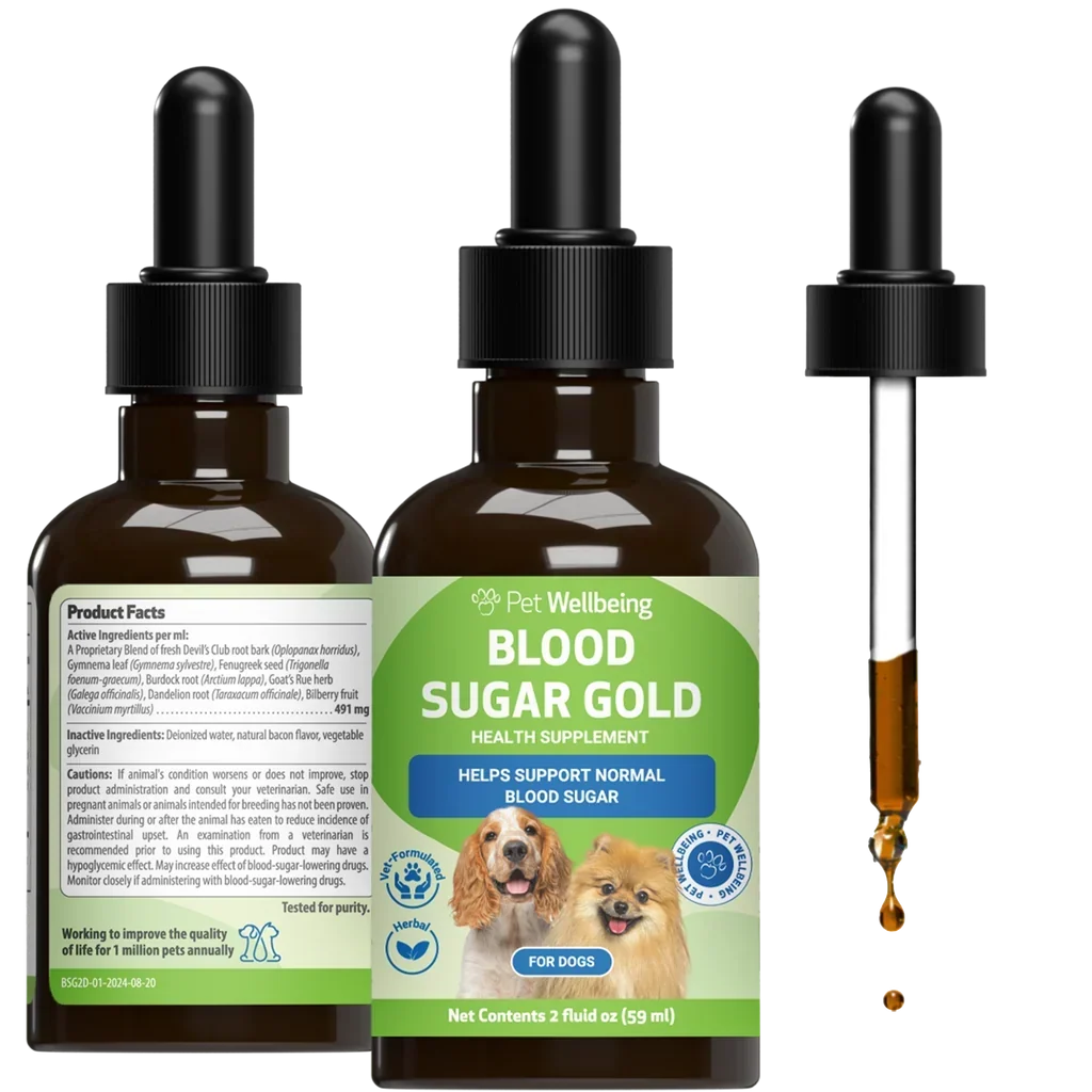 Pet Wellbeing- Blood Sugar Gold for Dog Blood Sugar