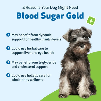 Pet Wellbeing- Blood Sugar Gold for Dog Blood Sugar