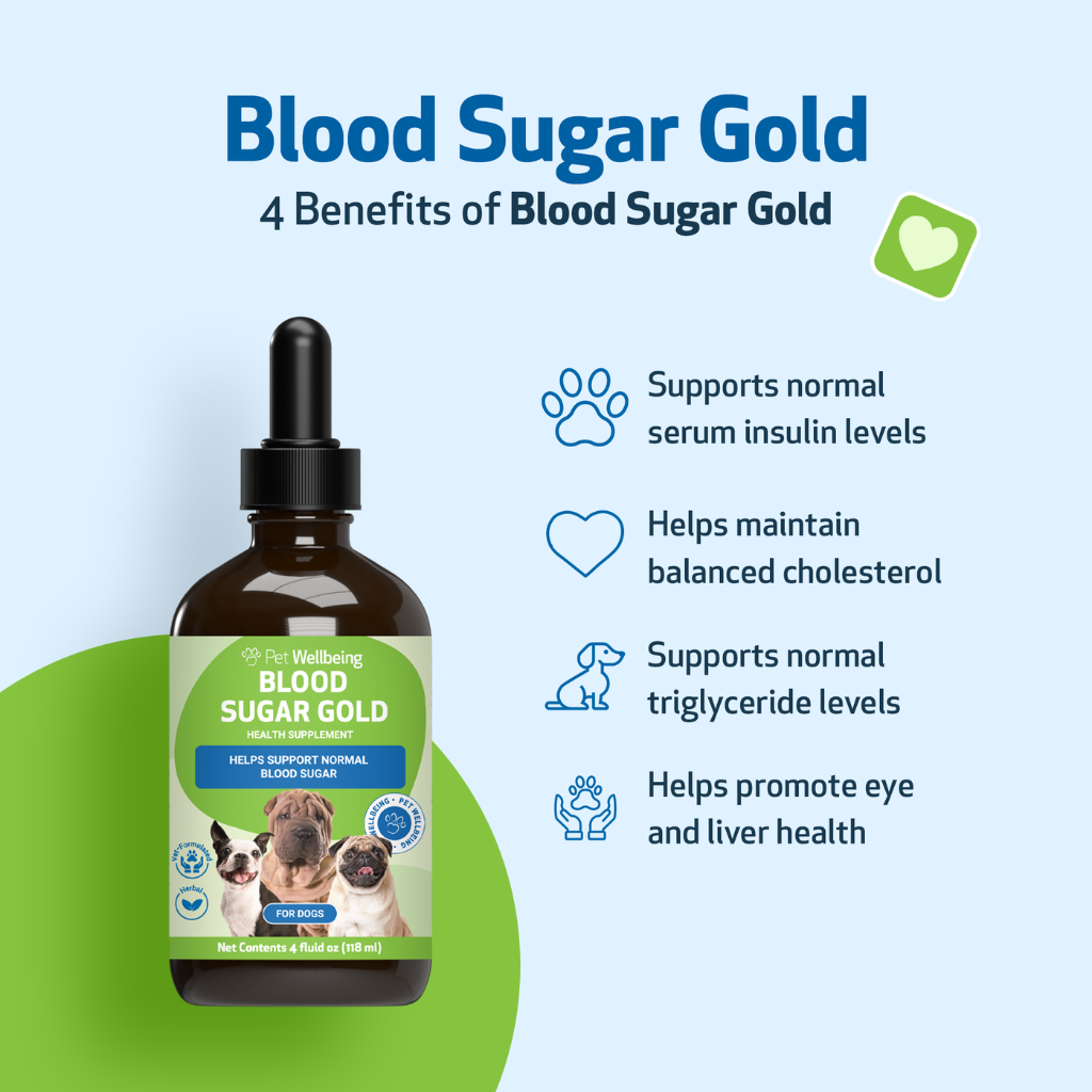 Pet Wellbeing- Blood Sugar Gold for Dog Blood Sugar
