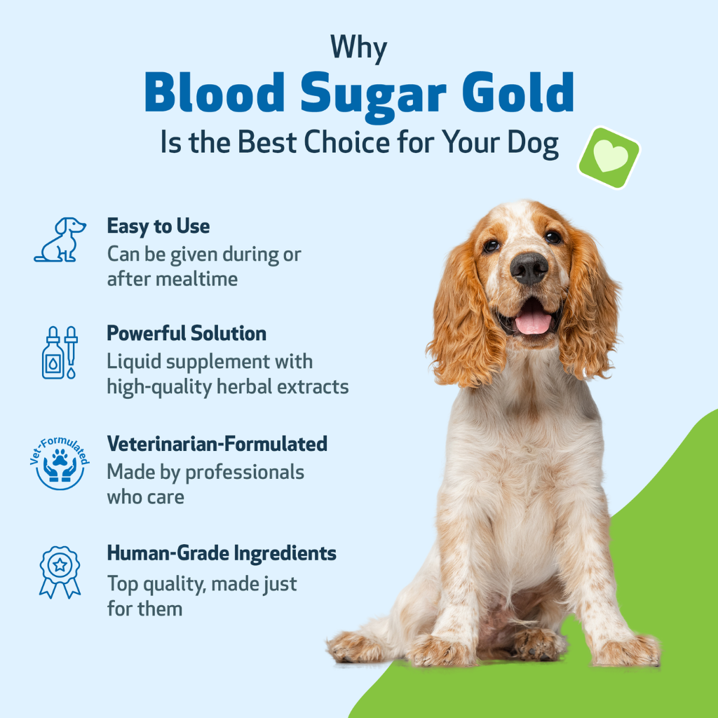 Pet Wellbeing- Blood Sugar Gold for Dog Blood Sugar