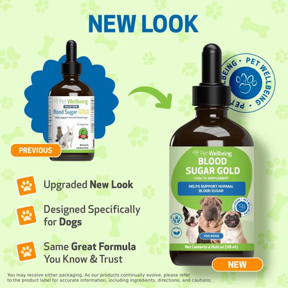 Pet Wellbeing- Blood Sugar Gold for Dog Blood Sugar