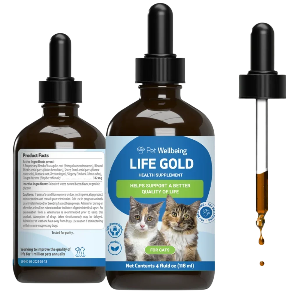 Pet Wellbeing Life Gold for Cats