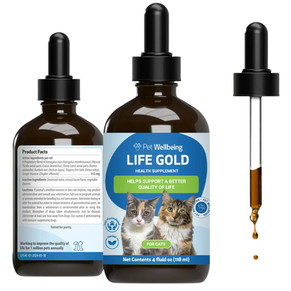 Pet Wellbeing Life Gold for Cats