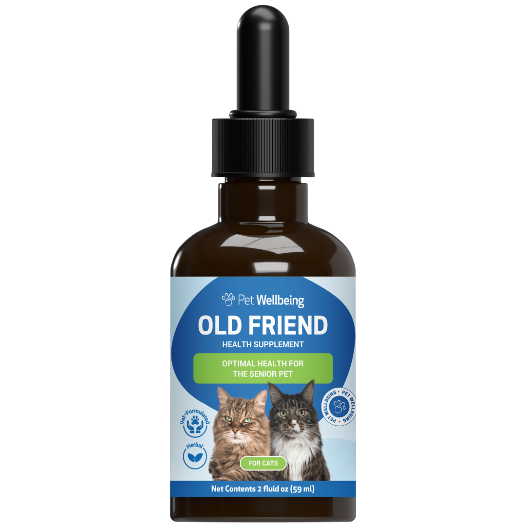 Pet Wellbeing Old Friend for Senior Cats