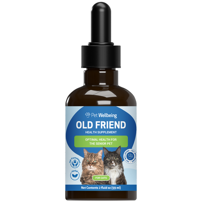 Pet Wellbeing Old Friend for Senior Cats