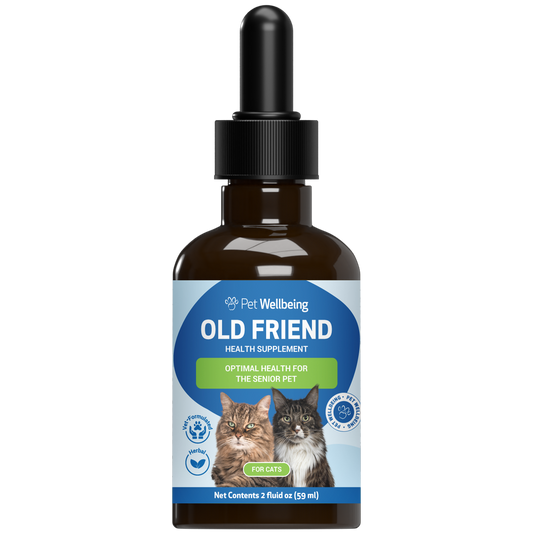 Pet Wellbeing Old Friend for Senior Cats