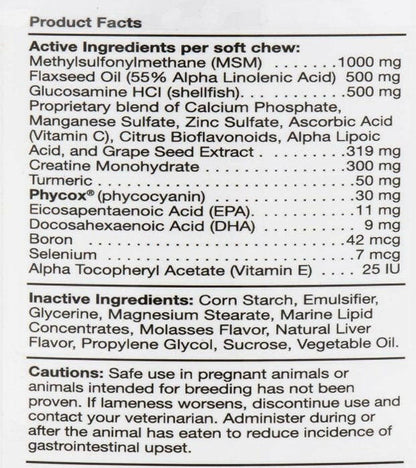 Phycox Soft Chews Joint Supplement