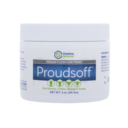Proudsoff Proud Flesh Ointment for Horses, Cattle, Sheep & Goat (3oz)