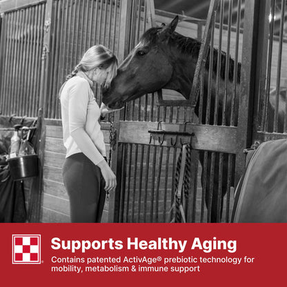 Purina Equine Senior Horse Feed, 50-lb