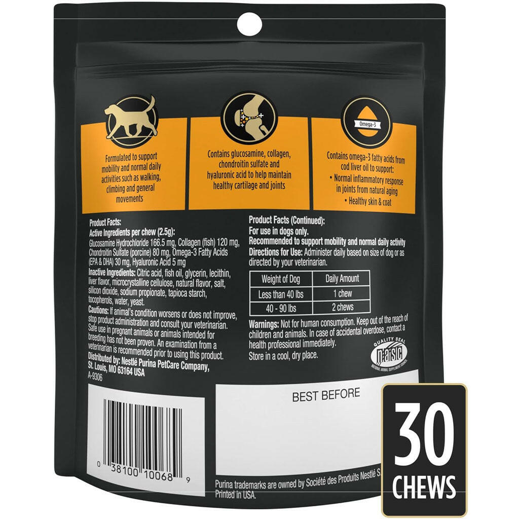 Purina Pro Plan Veterinary Supplement Joint Care for Small/Medium Dogs