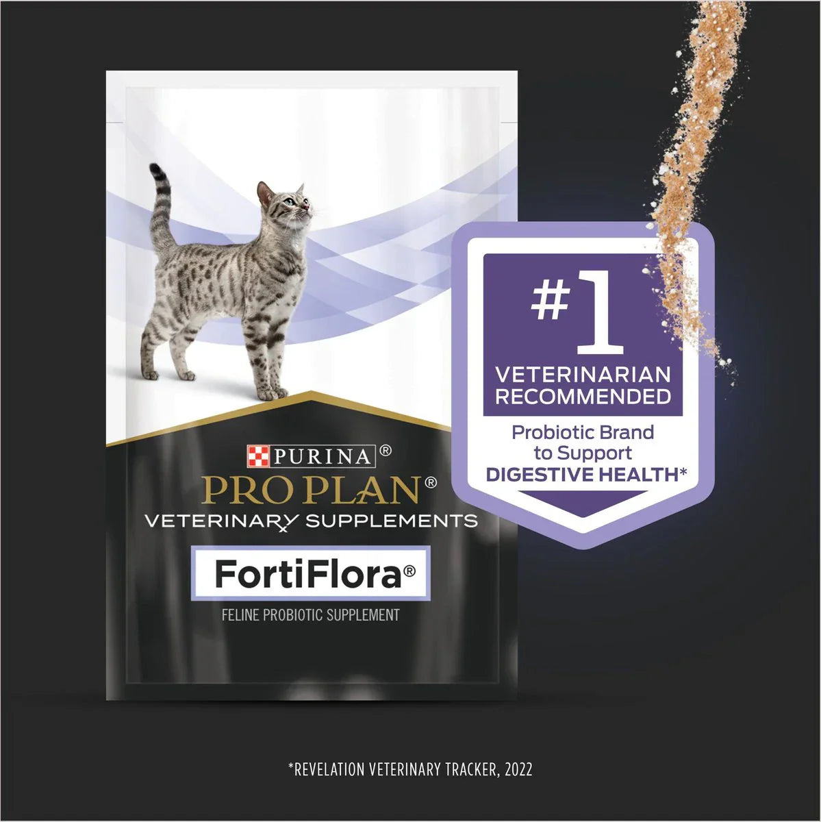 Purina Pro Plan Veterinary Supplements FortiFlora Probiotic Supplement for Cats
