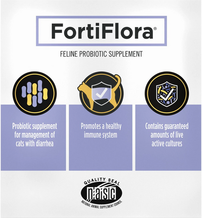 Purina Pro Plan Veterinary Supplements FortiFlora Probiotic Supplement for Cats