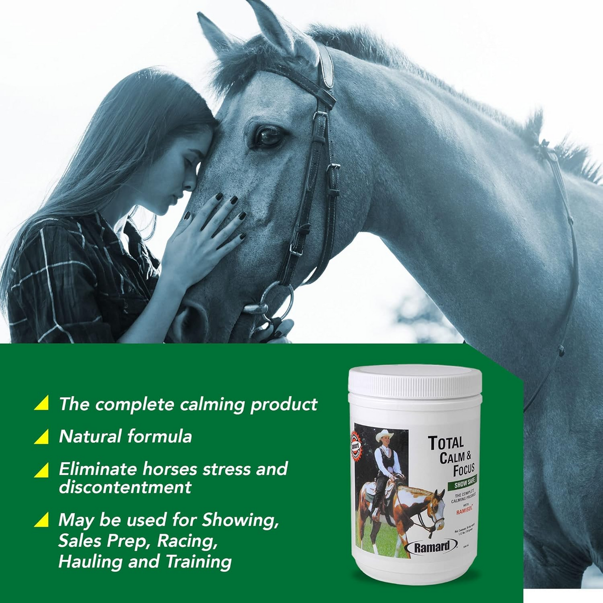 Ramard Total Calm & Focus Supplement For Horses