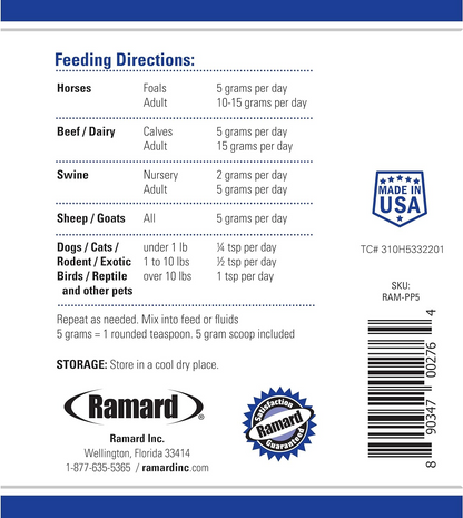 Ramard Total Pre & Probiotics Powder For Horses