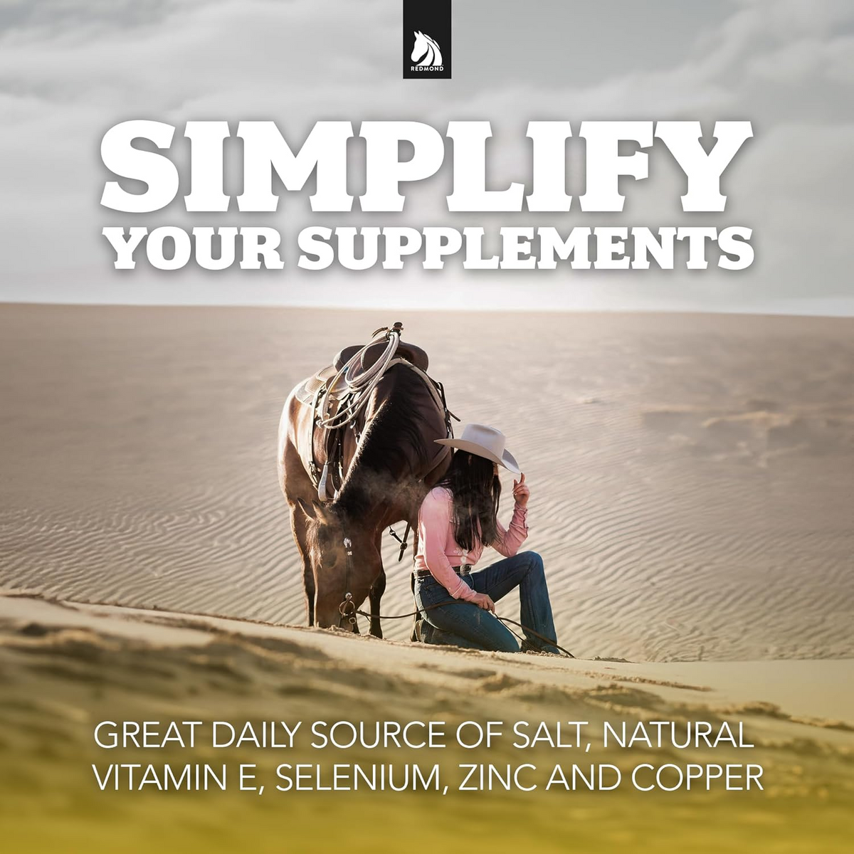 Redmond Daily Gold Natural Stress Relief for Horses