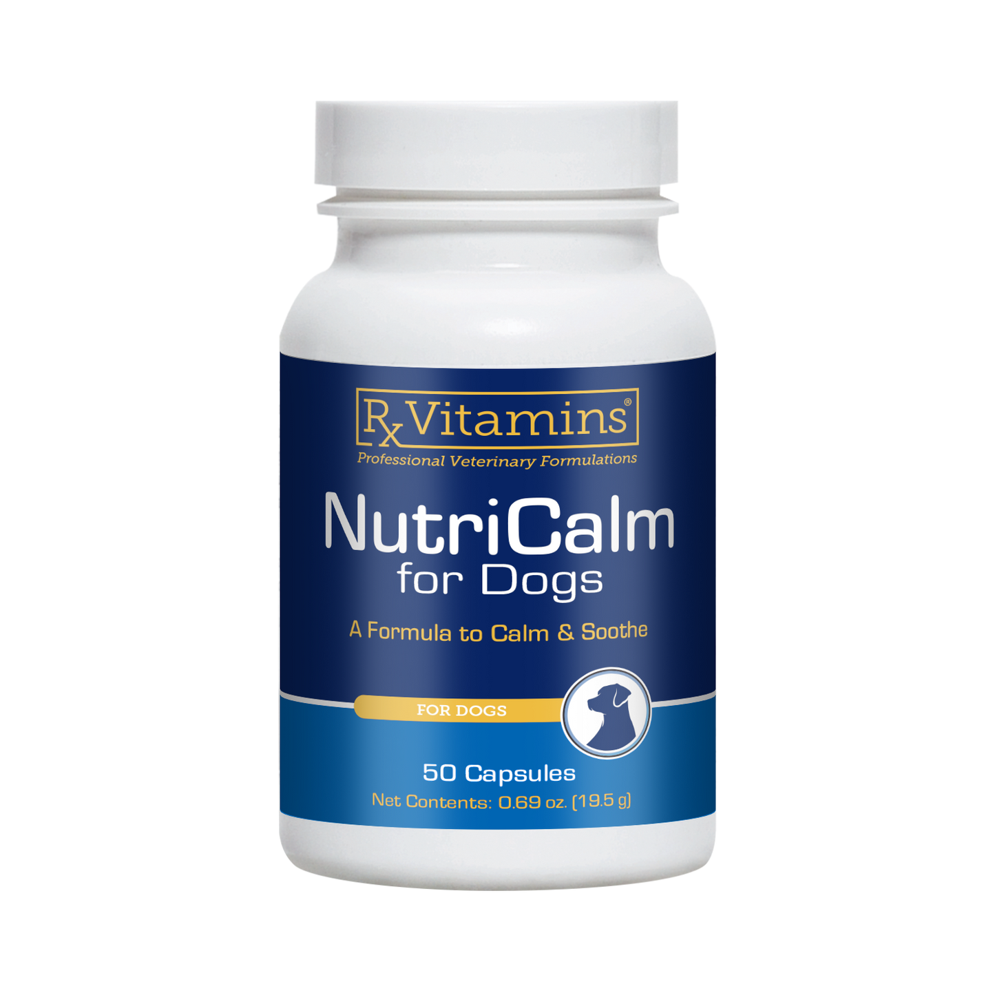 Rx Vitamins NutriCalm Supplement for Dogs (50 capsules)