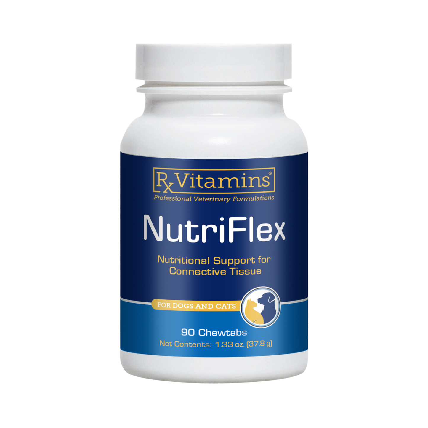 Rx Vitamins NutriFlex Joint Supplement for Dogs & Cats (90 chewtabs)