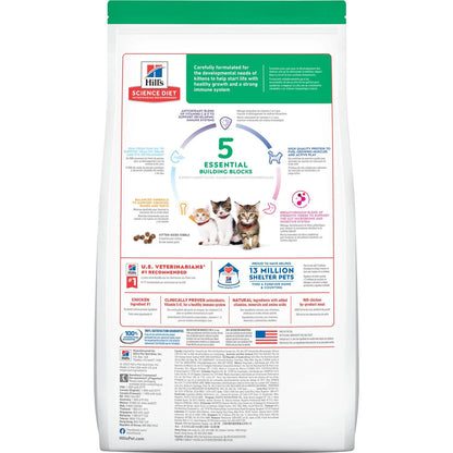 Hill's Science Diet Kitten Dry Cat Food, Chicken Recipe (7 lb)