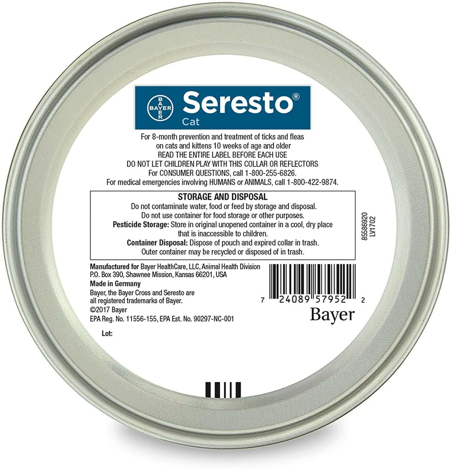 Seresto Flea & Tick Collar for Cats