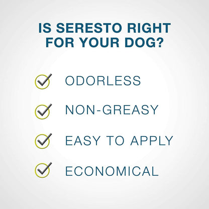 Seresto Flea & Tick Collar for Small Dogs, Under 18 lbs