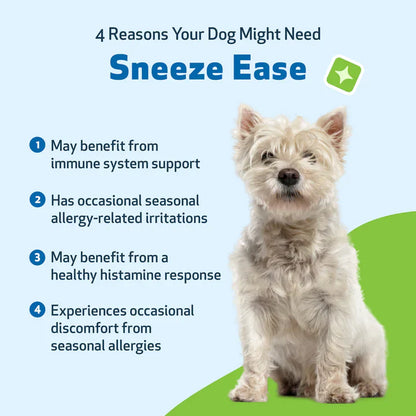 Sneeze Ease - Seasonal Allergy Defense for Dogs (2 oz)