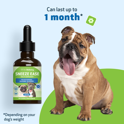 Sneeze Ease - Seasonal Allergy Defense for Dogs (2 oz)