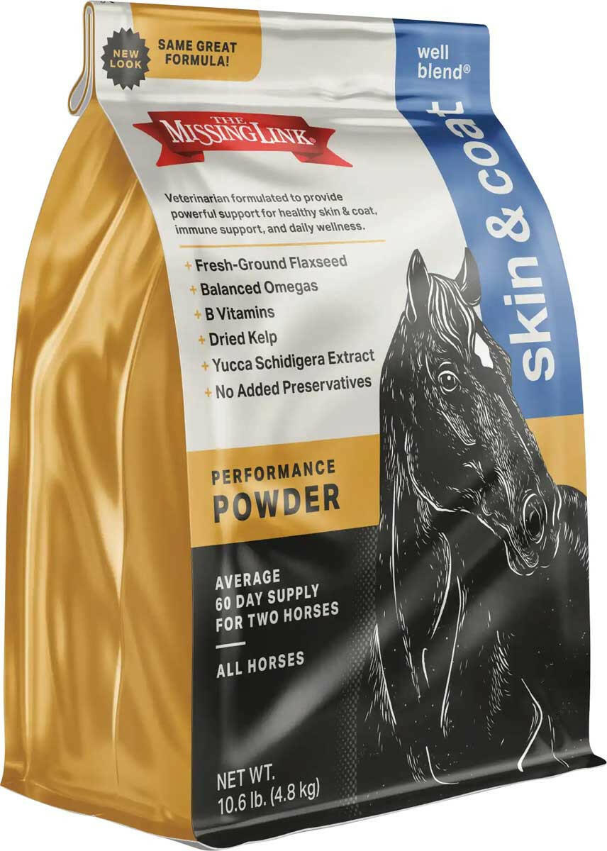 The Missing Link Well Blend Skin & Coat Supplement for Horses (10.6 lb)