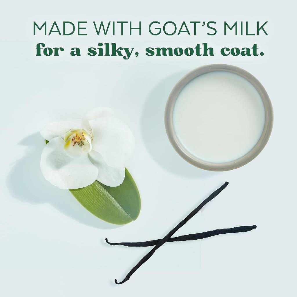 TropiClean Essentials Goat's Milk Hypoallergenic Shampoo for Dogs Puppies and Cats (16 oz)