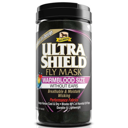 UltraShield Fly Mask Without Ears for Horses