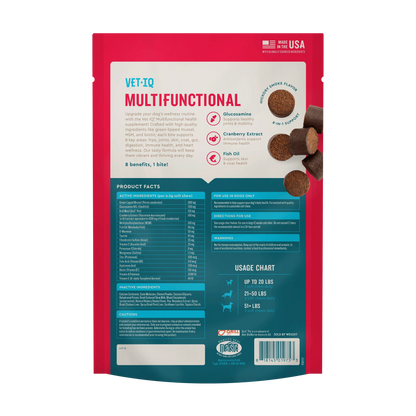 VetIQ 8-in-One Multi Functional Supplement for Dogs (60 soft chews)