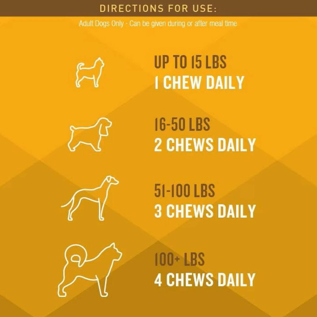 VetIQ Flea & Tick Support for Dogs (60 soft chews)